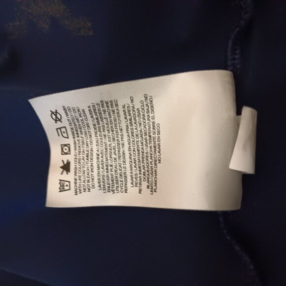 WVU Mountaineer Nation Shirt Nike Dri Fit Medium Long Sleeve West Virginia Blue - Picture 2 of 9